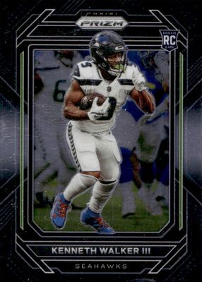 Kenneth Walker III 2022 National Treasures #162 Rookie Patch