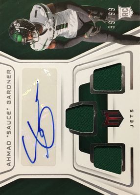 2022 Chronicles #MJA-AHG Momentum Triple Jersey Autographs (/99)