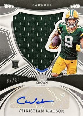 2022 Chronicles #CRS-CHW Crown Royale Silhouette Autographs (/99)