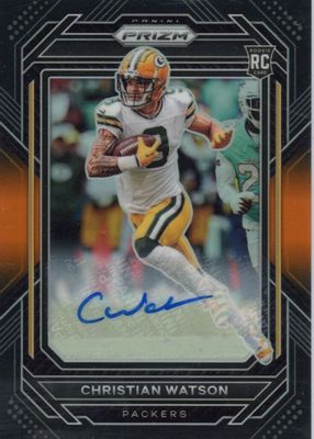 2022 Chronicles #PB-18 Prizm Black Signatures - Orange (/75)