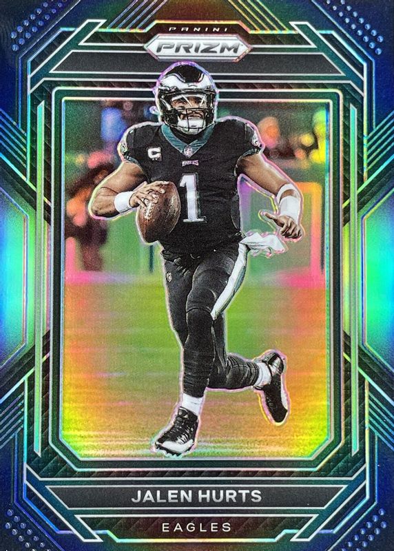 Jalen Hurts 2022 Chronicles #PB-1 Prizm Black - Silver PSA 10