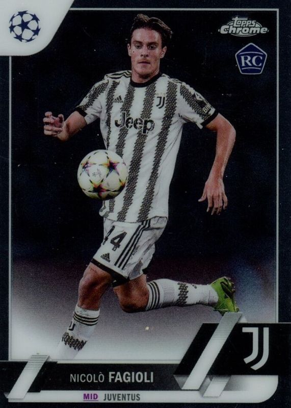 2022 Topps Chrome UEFA Club Competitions #53 Black Refractor /10