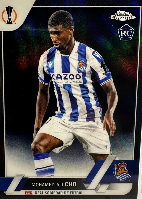 2022 Topps Chrome UEFA Club Competitions #3 Black Refractor /10