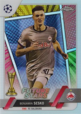 2022 Topps Chrome UEFA Club Competitions #177 Hero Variation /(SSP)