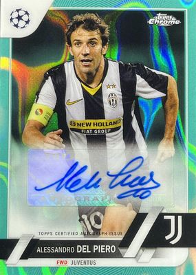 Alessandro Del Piero 2022 Topps Chrome UEFA Club
