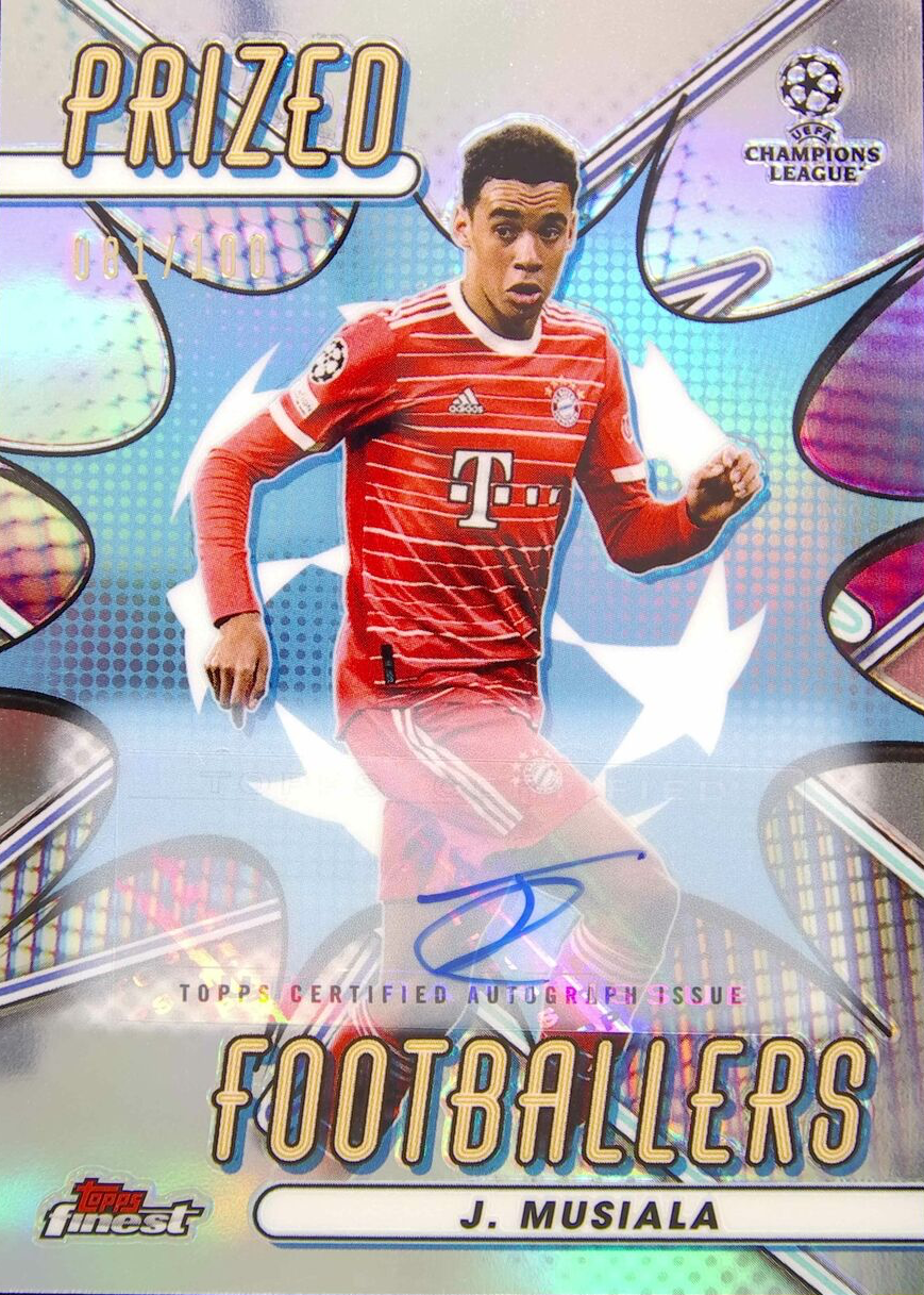 RC Topps Finest Jamal Musiala 99枚限定 カード 2024 JAMAL