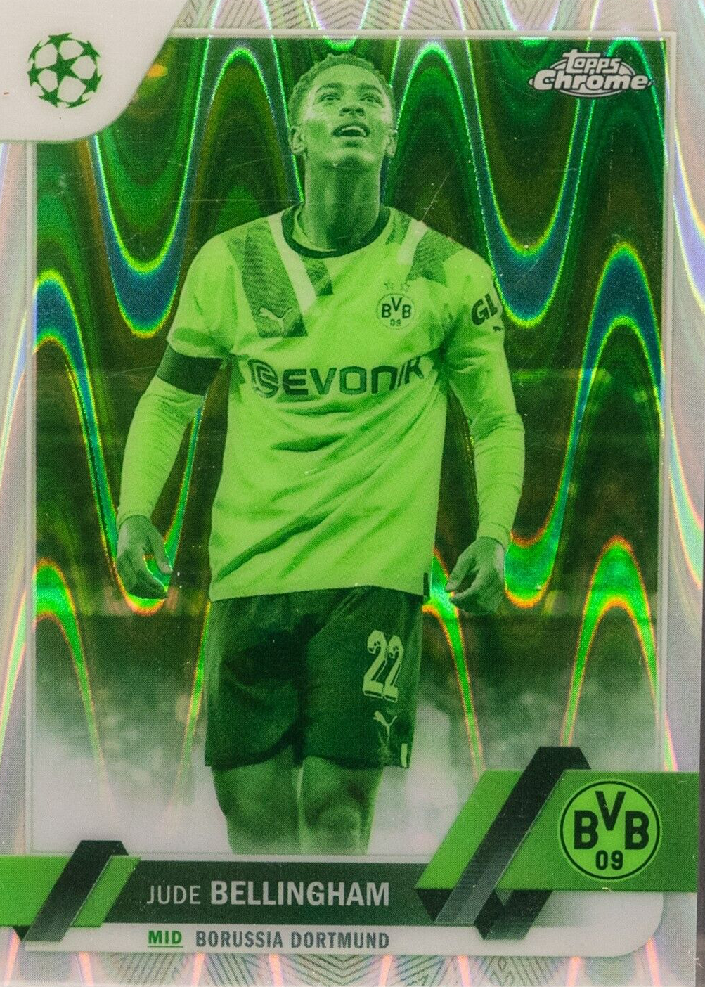 52枚限定 ベリンガム Topps Chrome UCC PSA8 リフレクター 52枚限定 ベリンガム PSA 8 リフレクター】Topps Chrome UCC