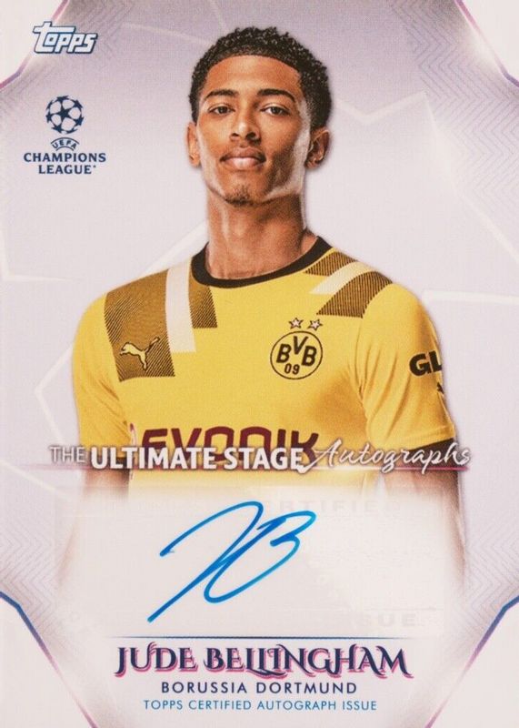 Jude Bellingham 2022 Topps Chrome UEFA Club Competitions #CA-JB 