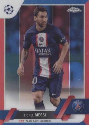 2022 Topps Chrome UEFA Club Competitions #1 Color Match Variation /99