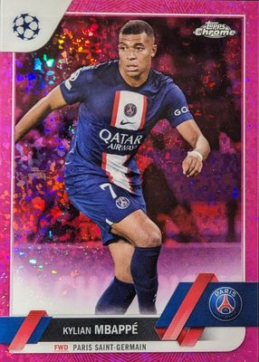2022 Topps Chrome UEFA Club Competitions #100 Pink Mini-Diamond Refractor /175