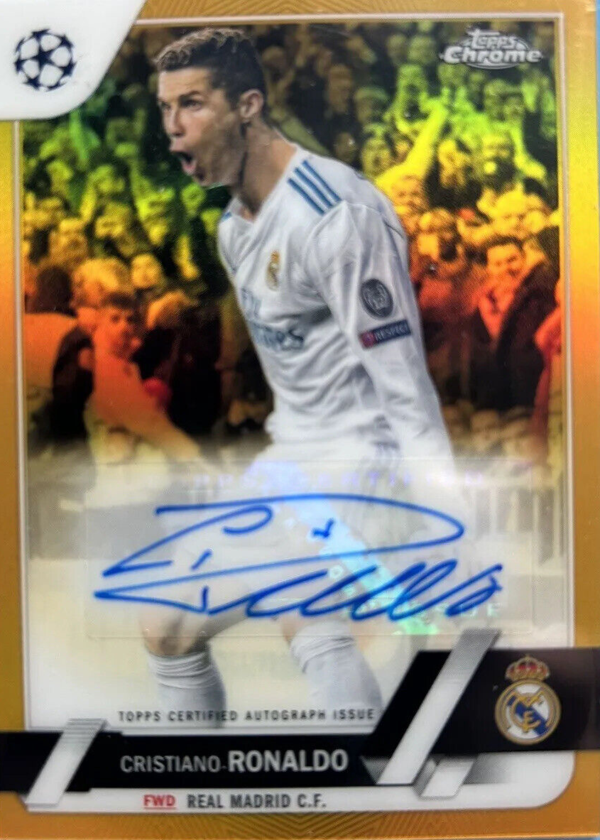 Cristiano Ronaldo 2022 Topps Chrome UEFA Club Competitions 