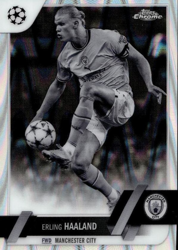 アーリング ハーランド Topps Chrome Gold Ray Wave アーリング ハーランド Topps Chrome Gold Ray Wave