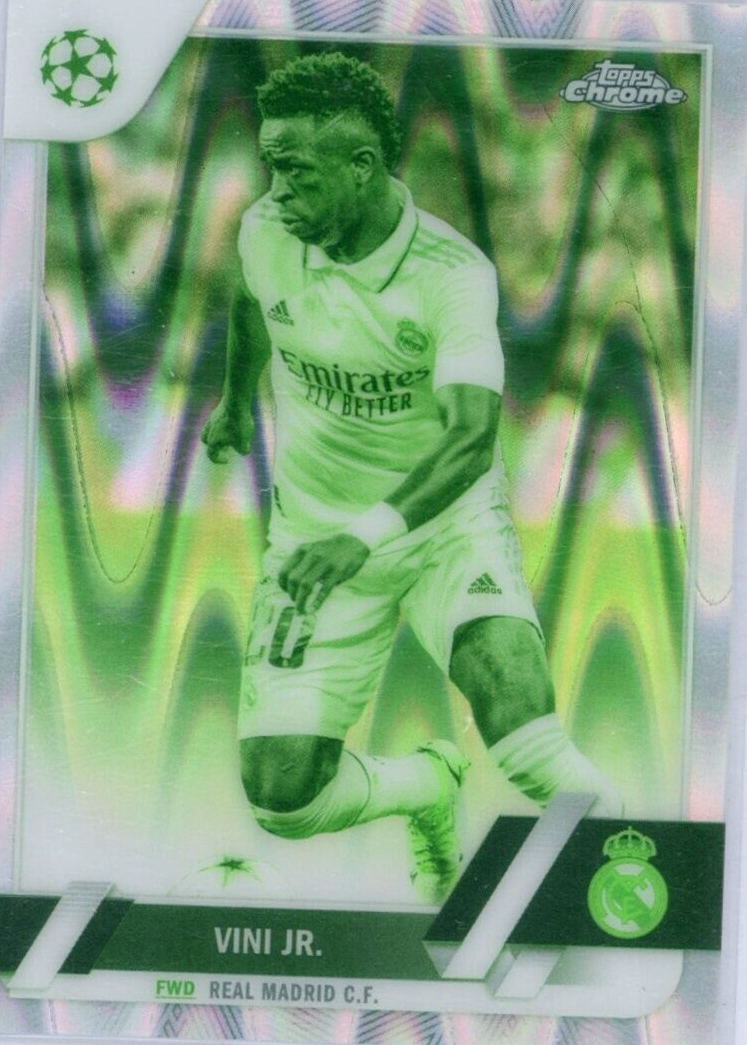 Vinicius Jr. 2022 Topps Chrome UEFA Club Competitions #20 Night