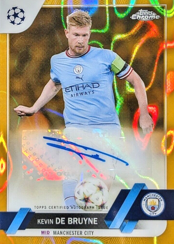 Kevin De Bruyne 2022 Topps Chrome UEFA Club Competitions #CA-KD