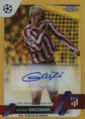 Antoine Griezmann 2022 Topps Chrome UEFA Club Competitions
