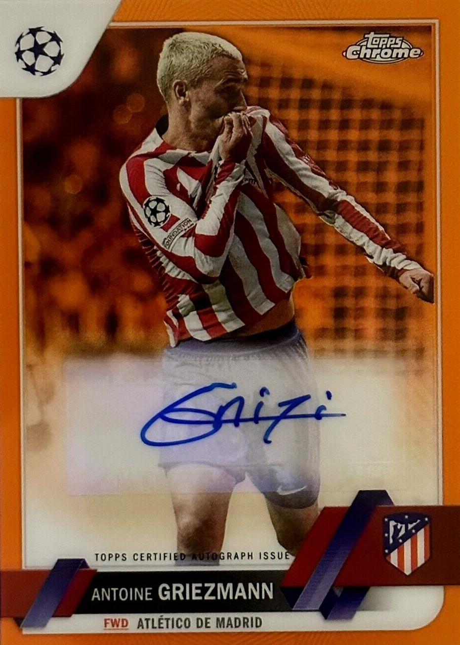 Antoine Griezmann 2022 Topps Chrome UEFA Club Competitions