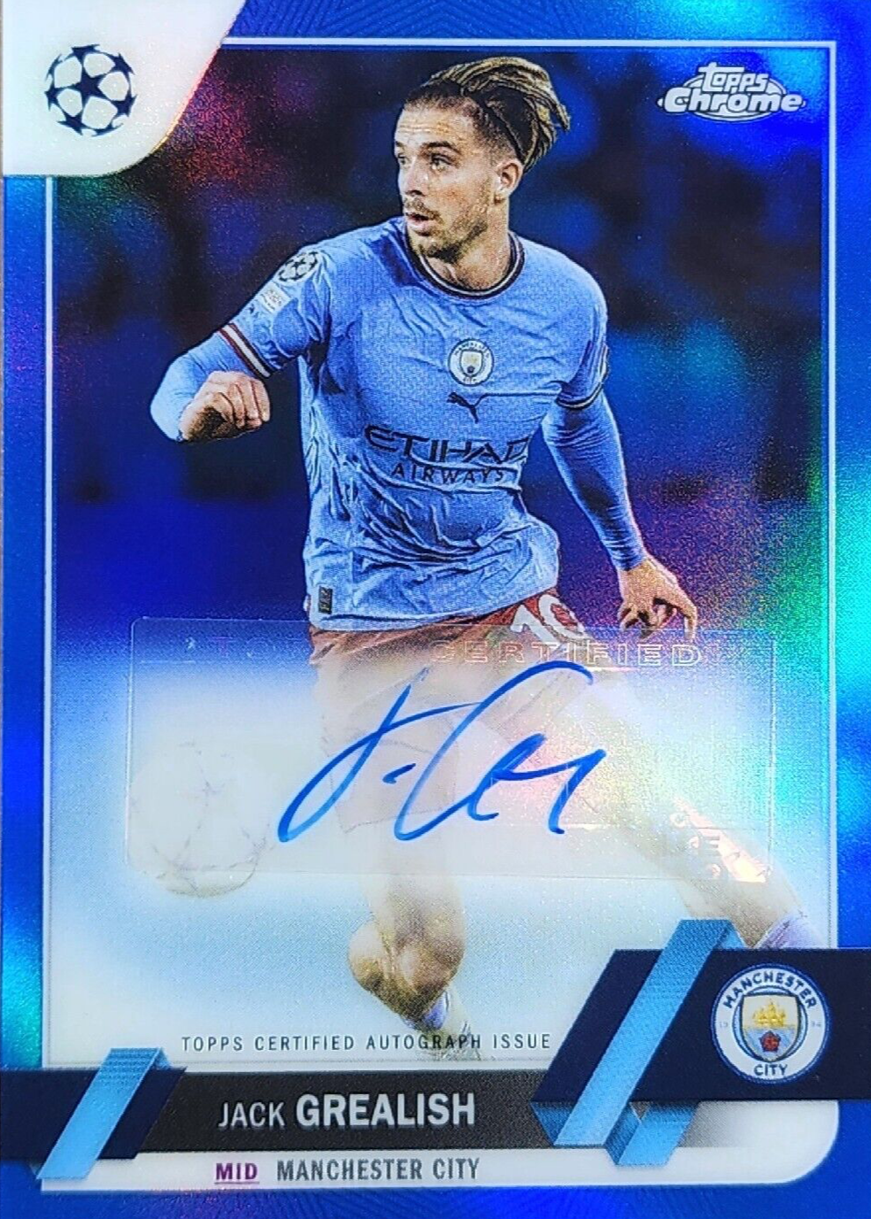 Jack Grealish Soccer Cards Price Guide - Sports Card Investor