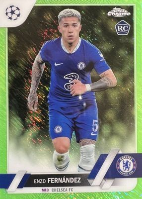 Enzo Fernandez 2022 Topps Chrome UEFA Club Competitions #CA