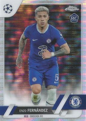 し*ん様 Topps Chrome ENZO FERNANDEZ サイン　aut し*ん様 Topps Chrome ENZO FERNANDEZ サイン aut - メルカリ
