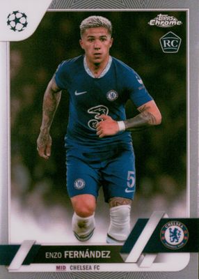 Enzo Fernandez 2022 Topps Chrome UEFA Club Competitions #CA