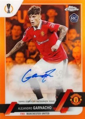 2022 Topps Chrome UEFA Club Competitions #CA-AG Autographs - Orange Refractor /25