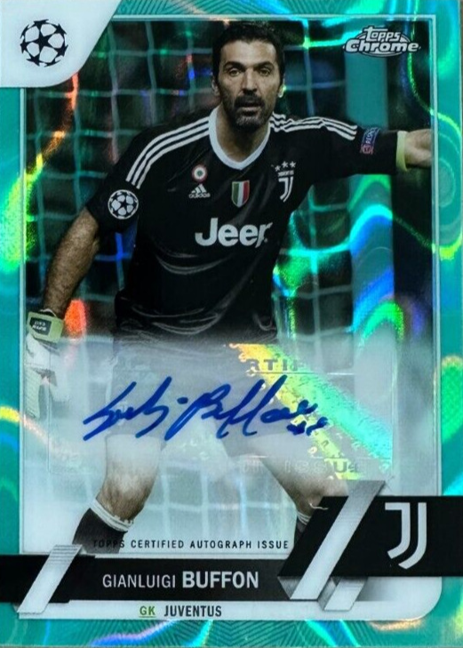 世界50枚限定！22-23 Topps Chrome BUFFON 直筆サイン Gianluigi Buffon 2022 Topps Chrome UEFA Club Competitions #CA-GB