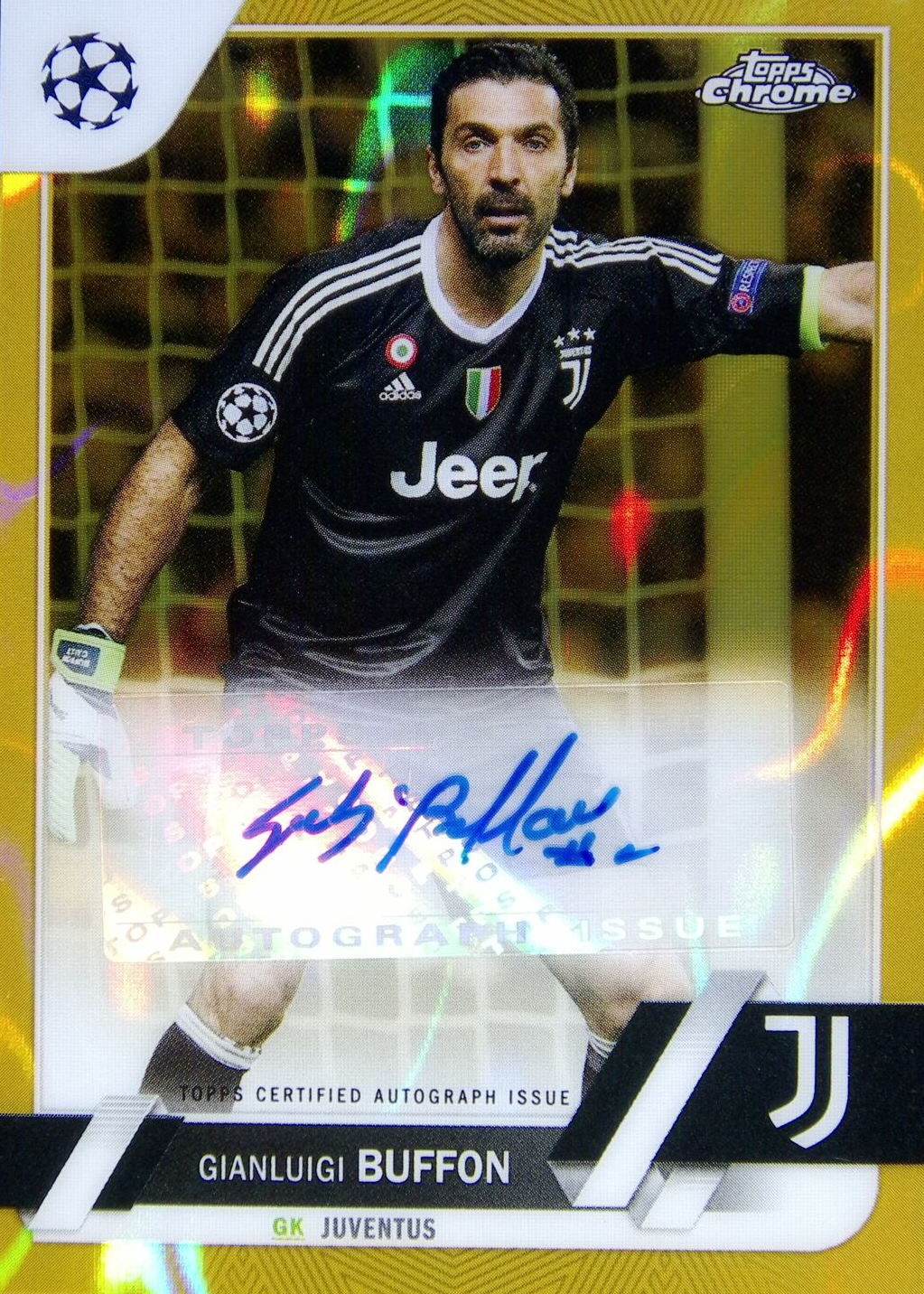 世界50枚限定！22-23 Topps Chrome BUFFON 直筆サイン 6347_959_11742_CA_GB
