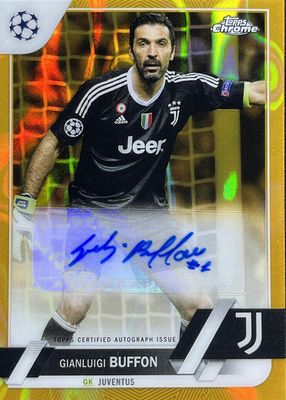 Gianluigi Buffon 2022 Topps Chrome UEFA Club Competitions #CA-GB 