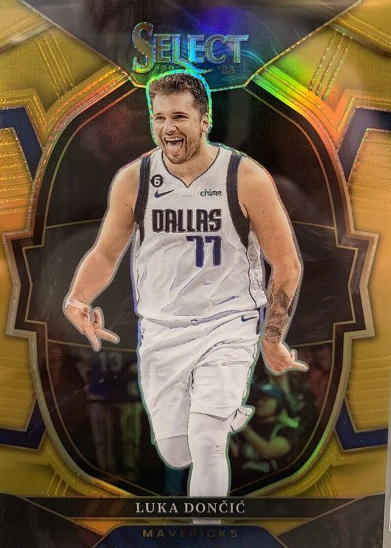 Luka Doncic 2022 Select #51 Concourse Gold /10 Price Guide 