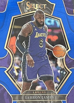 2022 Select #126 Premier Level Blue Prizm