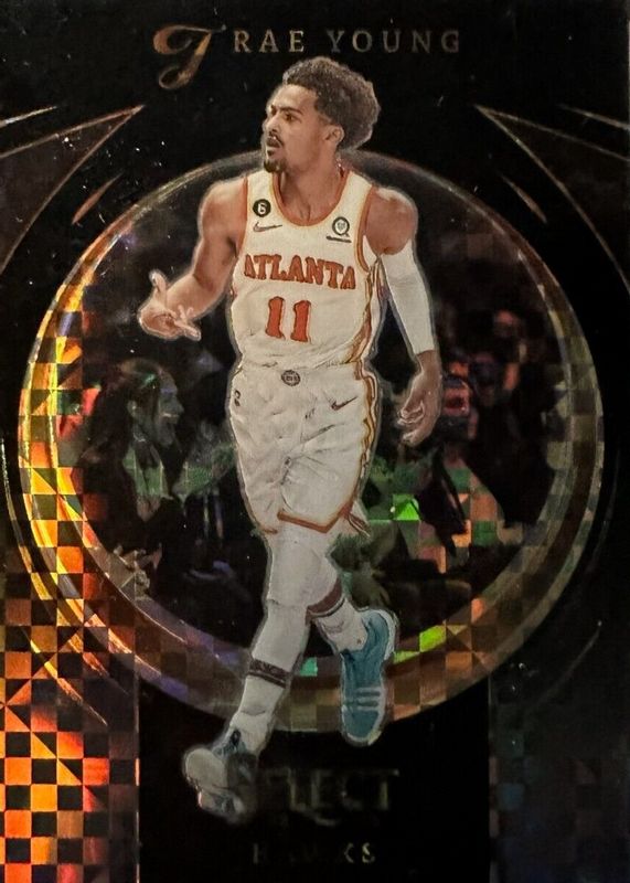 Trae Young 2022 Select #19 Select Certified - Black /1 BGS 9.5