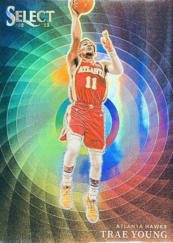 Trae Young 2022 Select #12 Color Wheel /(SSP) RAW