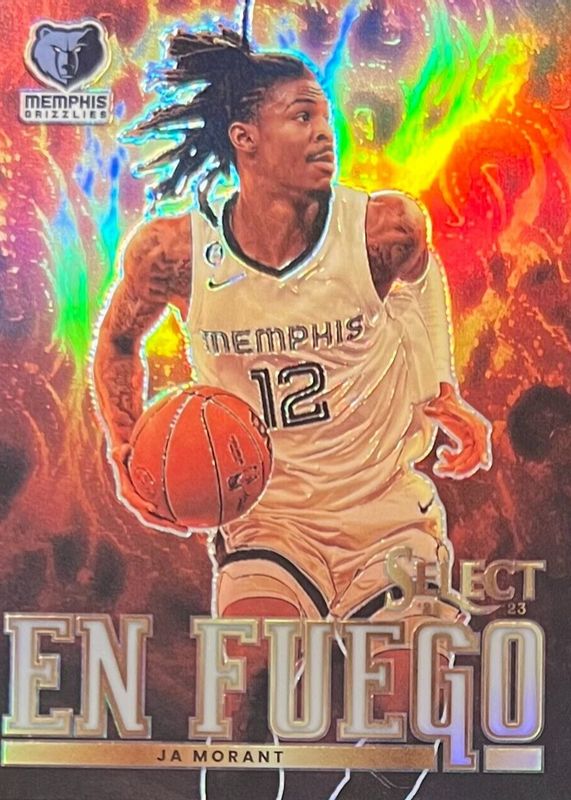 Ja Morant 2022 Select #9 En Fuego - Silver PSA 10