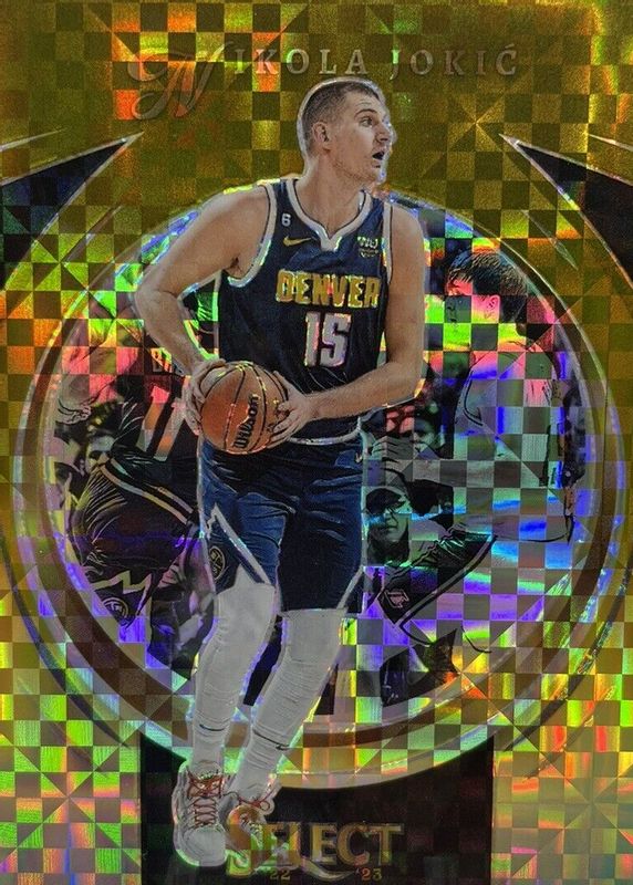 Nikola Jokic 2022 Select #10 Select Certified - Gold /10 PSA 10