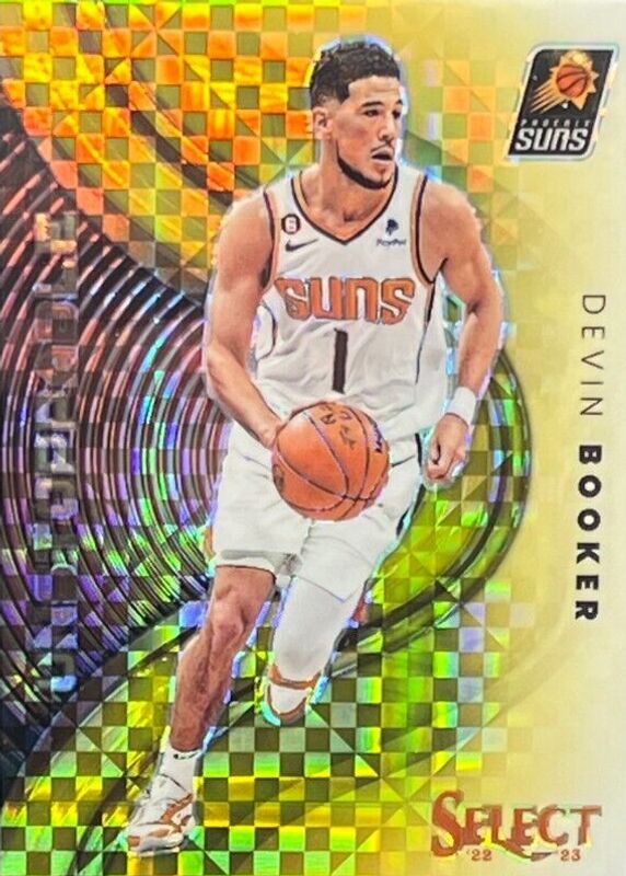 Devin Booker 2022 Select 17 Unstoppable Gold /10 Price Guide