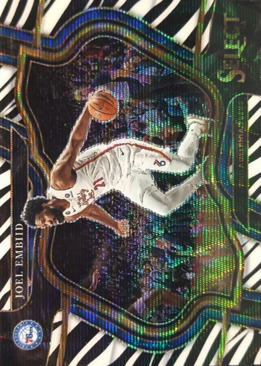 Joel Embiid 2022 Select #247 Courtside Zebra /(SSP) Price