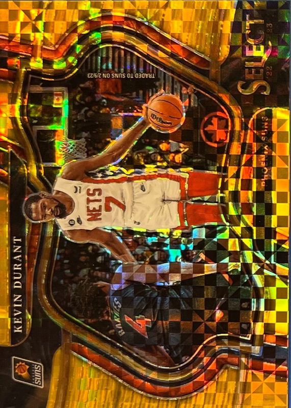 Kevin Durant 2022 Select #237 Courtside Gold /10 RAW