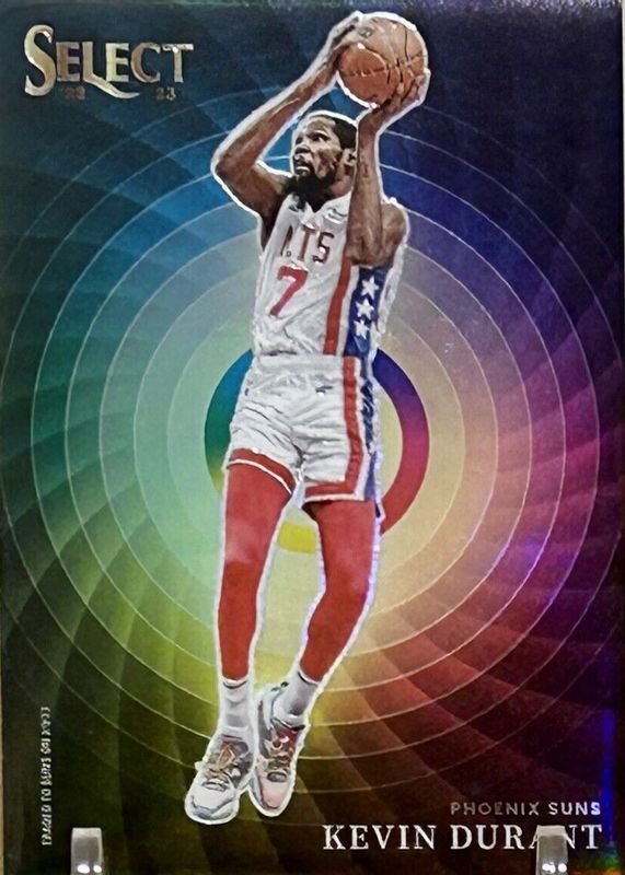 Kevin Durant 2022 Select #1 Color Wheel /(SSP) RAW