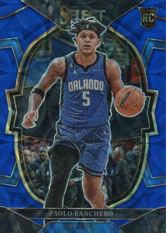 Paolo Banchero 2022 Select #72 Concourse Blue Scope /249 Rookie SGC 10