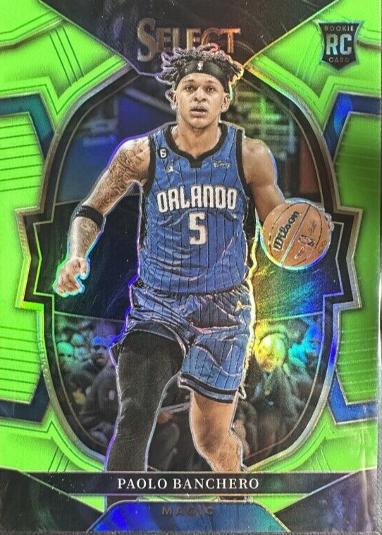 Paolo Banchero 2022 Select #72 Concourse Neon Green /75