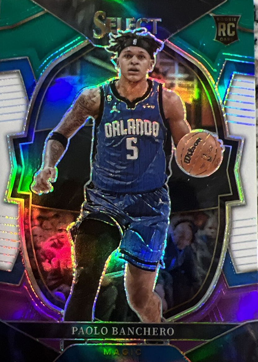 Paolo Banchero 2022 Select #72 Concourse Green White Purple Price