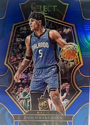 2022 Select #169 Premier Level Blue Prizm