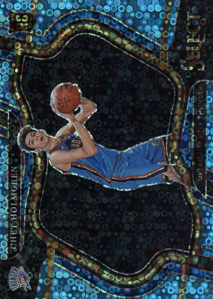 Chet Holmgren 2022 Select #296 Courtside Light Blue Disco