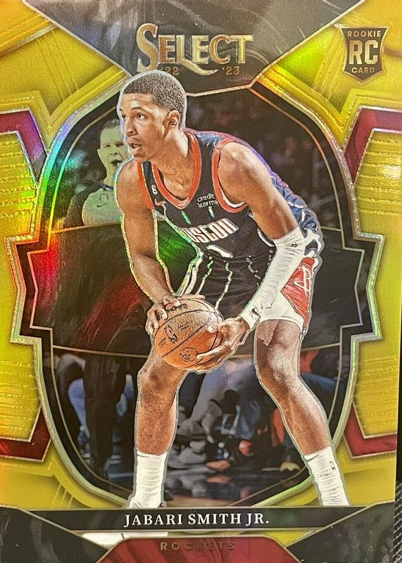 Jabari Smith Jr. 2022 Select #69 Concourse Gold /10 Rookie PSA 10