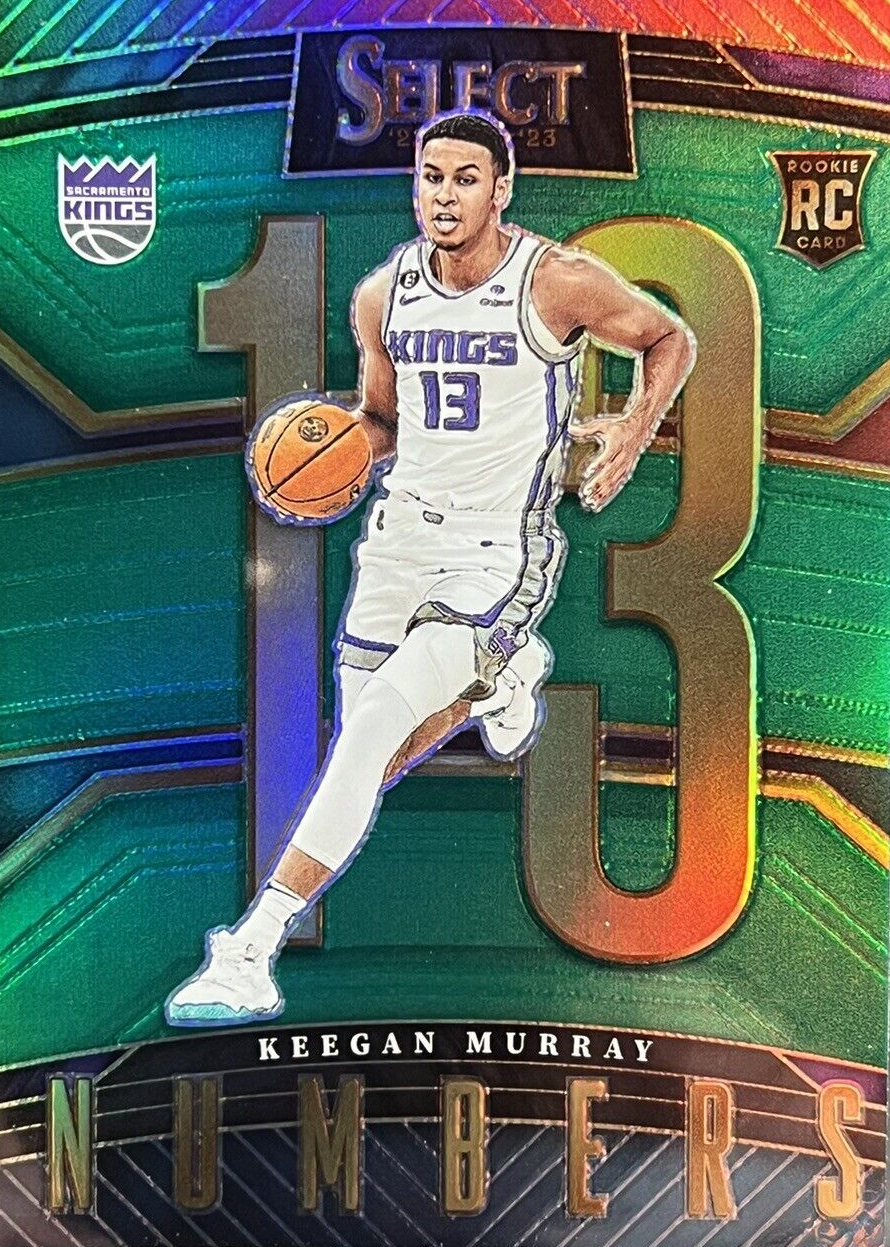 Keegan Murray 2022 Select #18 Select Numbers - Green Price Guide