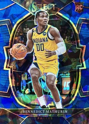 2022 Select #79 Concourse Blue Cracked Ice