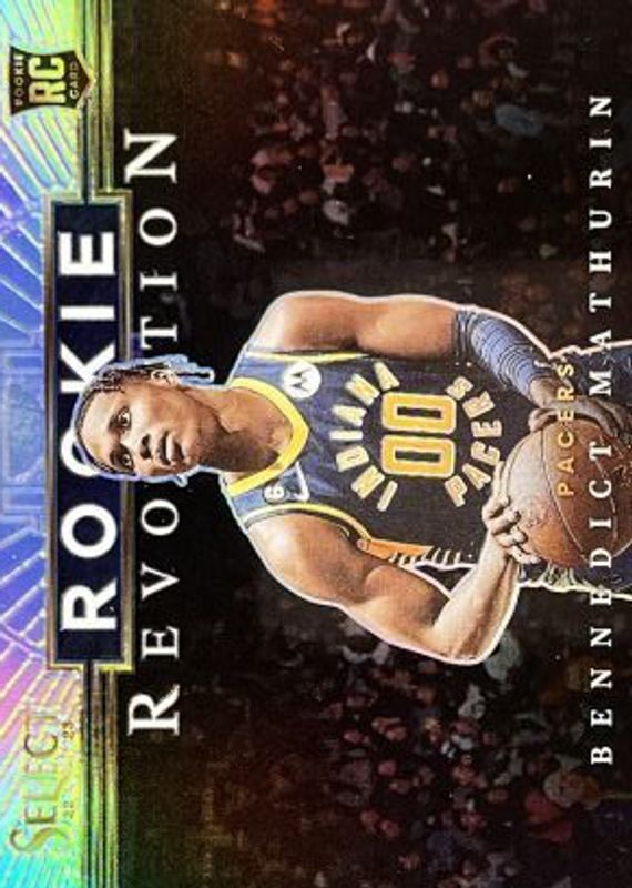 Bennedict Mathurin 2022 Select #9 Rookie Revolution - Silver Rookie PSA 10