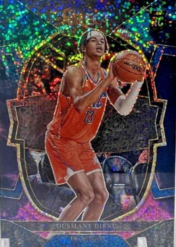 Ousmane Dieng 2022 Select #76 Concourse Cosmic /(SSP) Rookie PSA 10