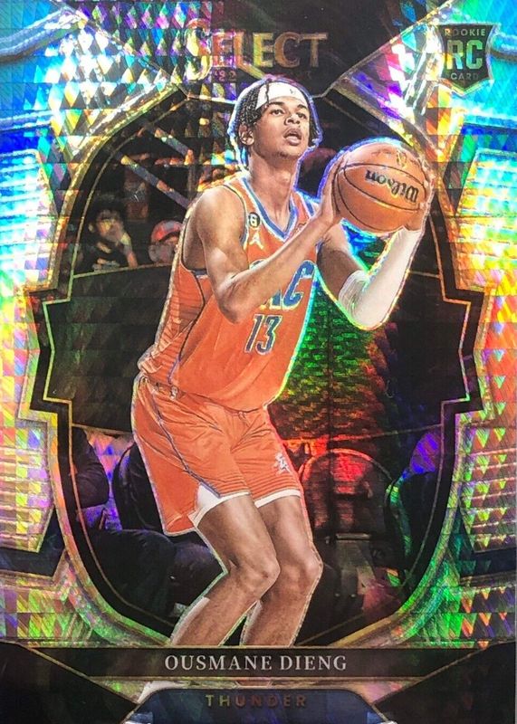 Ousmane Dieng 2022 Select #76 Concourse Lucky Envelopes /8 Rookie PSA 10