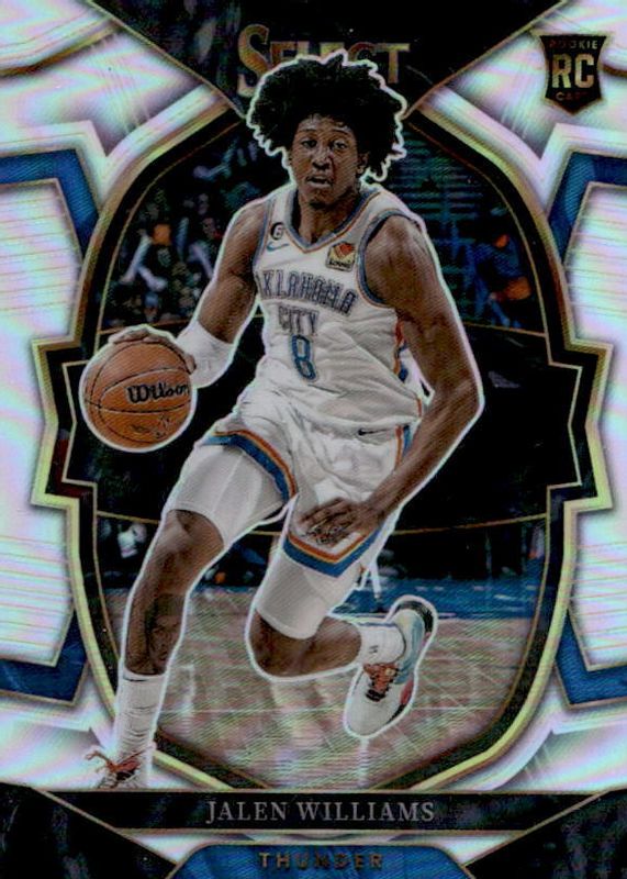 Jalen Williams 2022 Select #90 Concourse Silver Rookie PSA 9